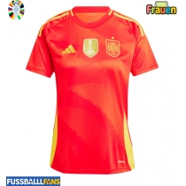 Spanien Heimtrikot Frauen EM 2024 Kurzarm